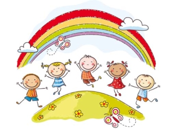 immagine logo - bambini e arcobaleno