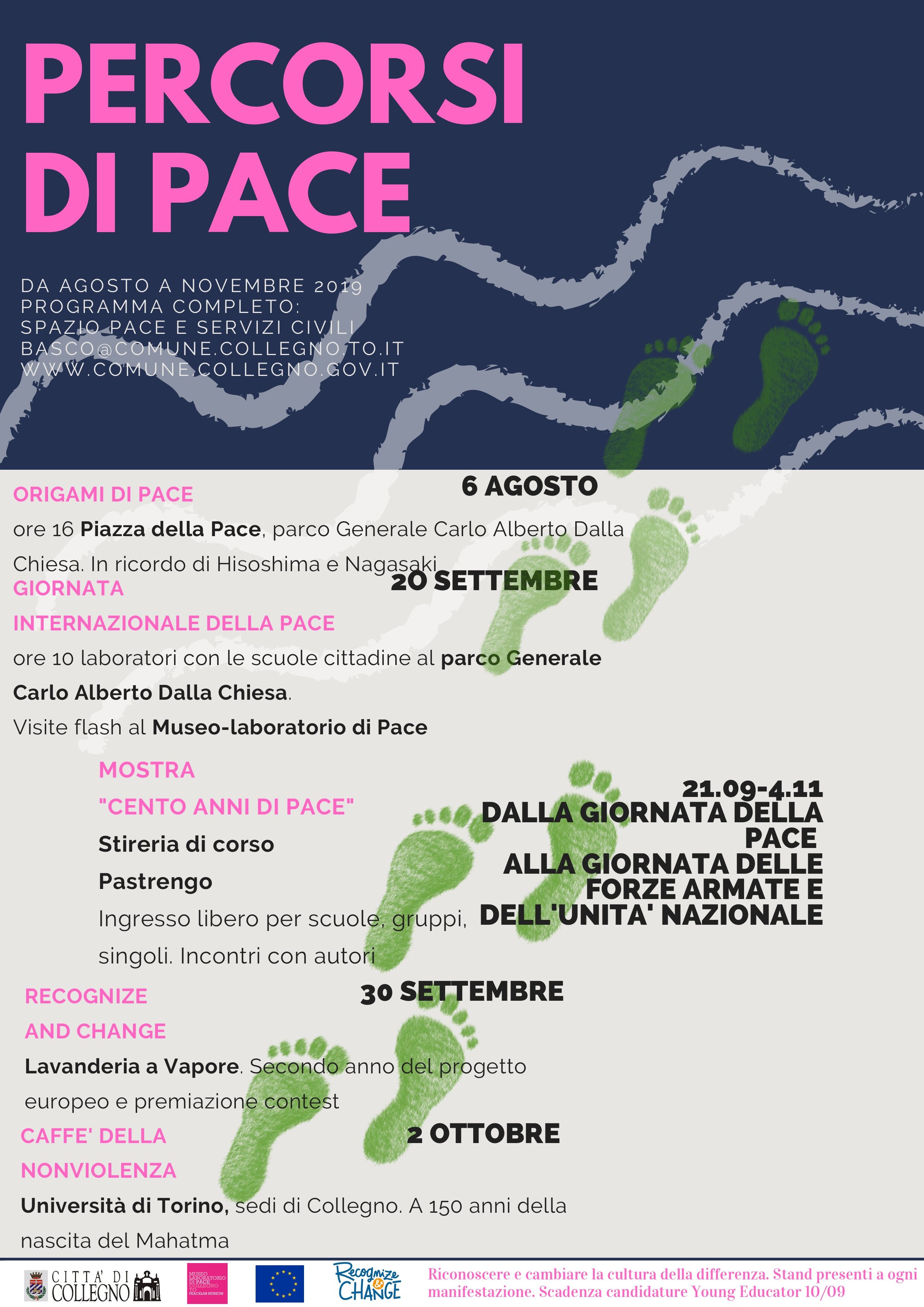 percorsi di pace 2019 